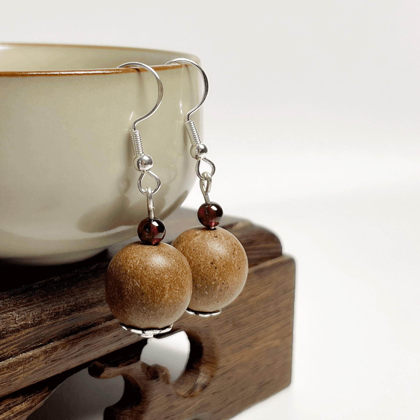 Gentle Herbal Aroma Earrings | Fragrance at Your Step