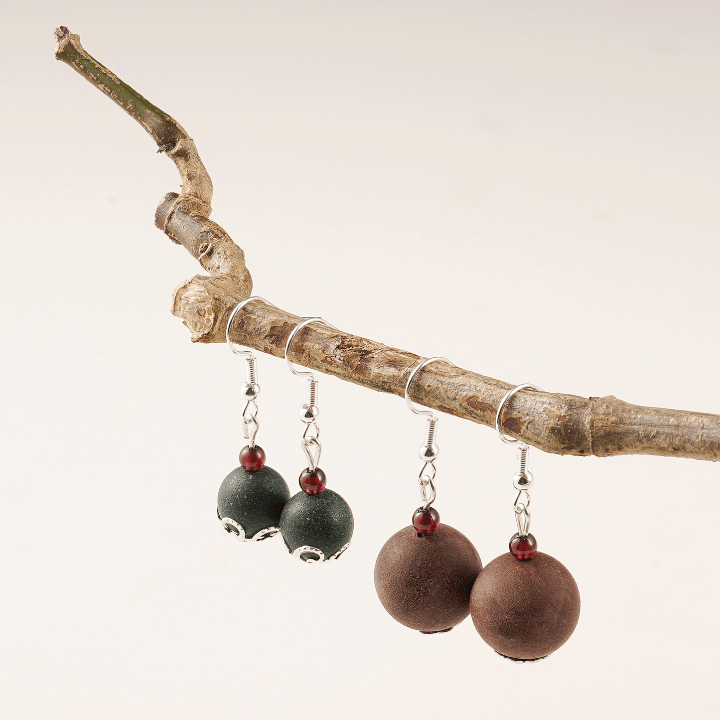 Gentle Herbal Aroma Earrings | Fragrance at Your Step