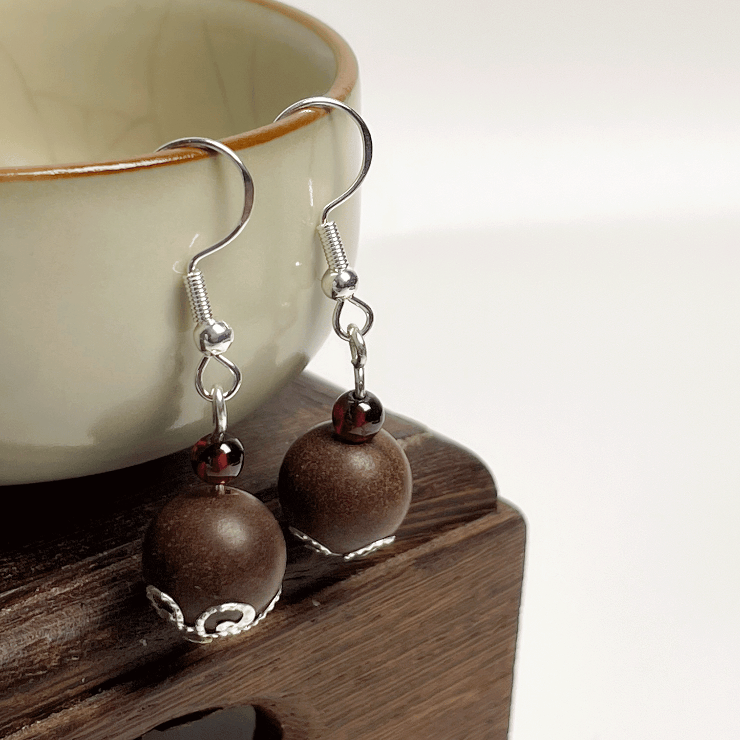 Gentle Herbal Aroma Earrings | Fragrance at Your Step