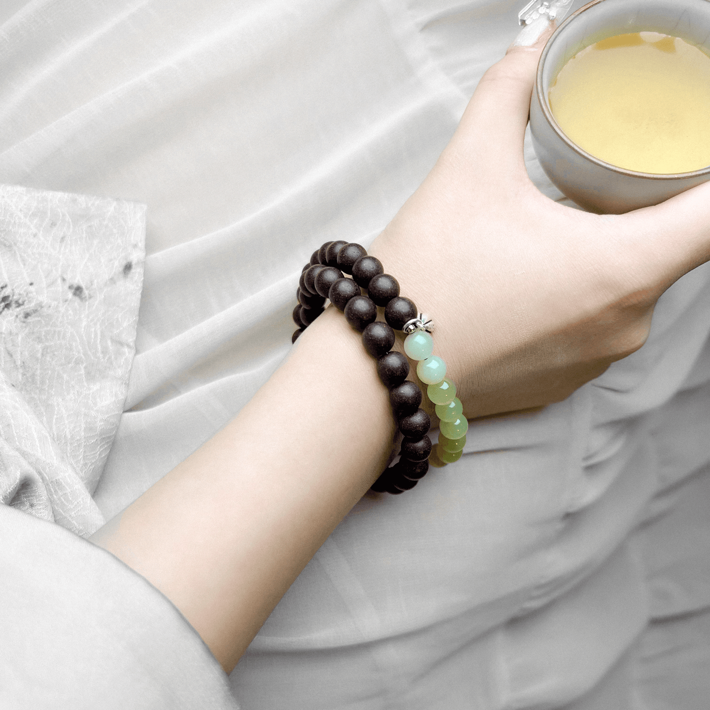 Coconut Milk Aroma Bracelet | Half Mountain