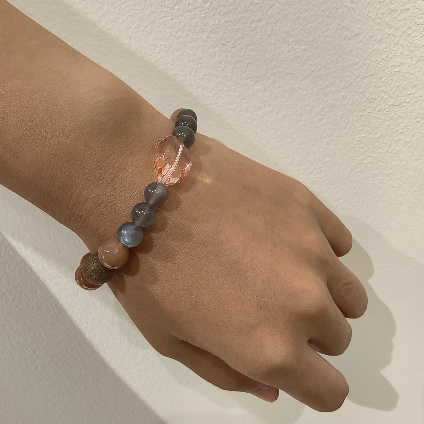 Cancer | Inner Tide | Aroma Crystal Bracelet with Moonstone (Sleep & Healing)