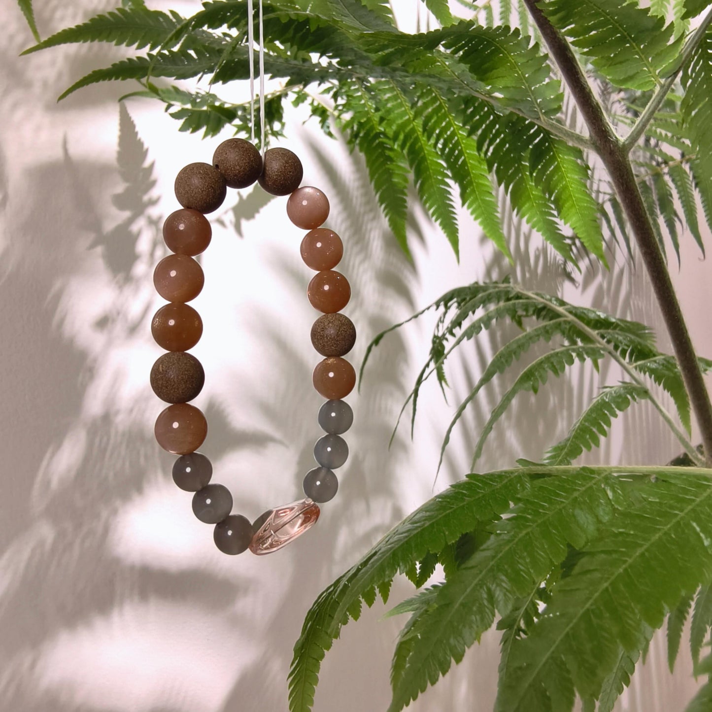 Cancer | Inner Tide | Aroma Crystal Bracelet with Moonstone (Sleep & Healing)