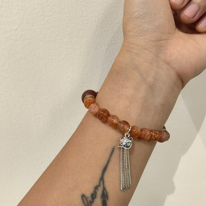 Leo | Lion’s Aura | Aroma Crystal Bracelet with Citrine (Beauty & Empowerment)