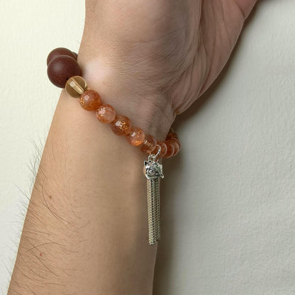 Leo | Lion’s Aura | Aroma Crystal Bracelet with Citrine (Beauty & Empowerment)